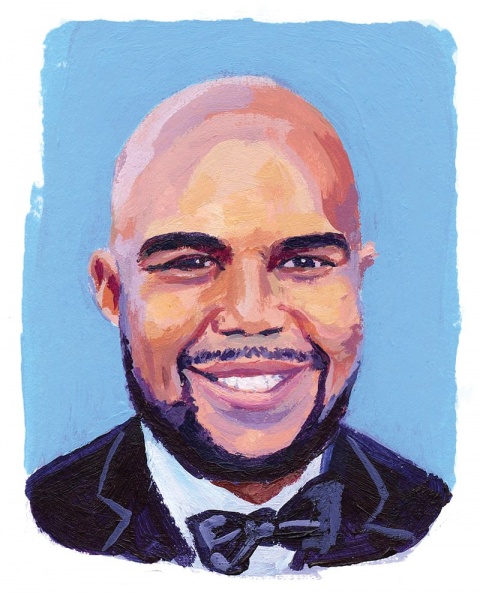 Illustration of Steve Martinez