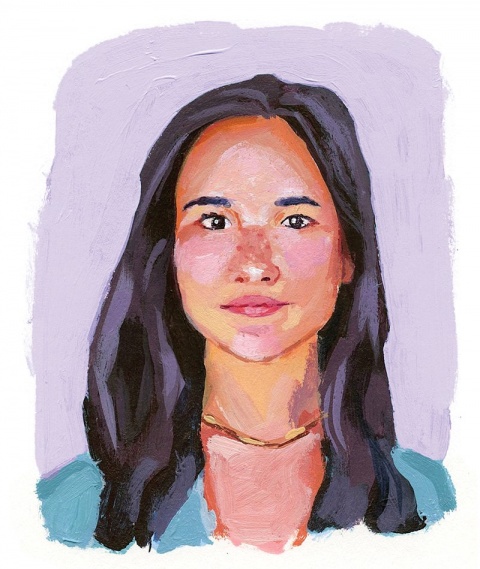 Illustration of Carlyn Dougherty ’18, SEAS’19