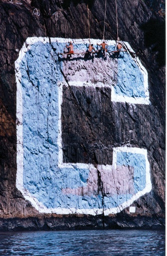 Photo of the big "C"