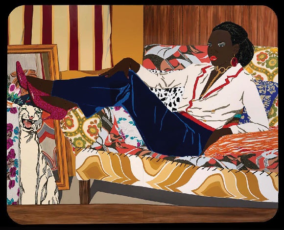 Image of Portrait of Mnonja, 2010 by Mickalene Thomas