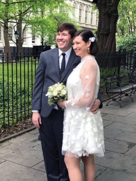 Photo from the wedding of John Myles White ’04 to Heather McKinstry