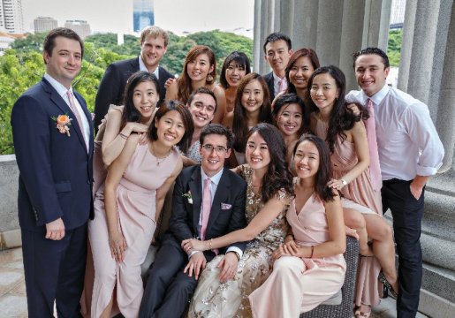 Photo from the wedding of Max Banaszak ’12 and Gina Ng