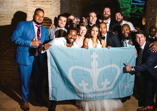 Photo from the wedding of Ahiza García ’10 and Vaughn Hodges ’10