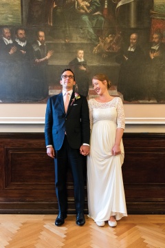 Photo of Benjamin Letzler ’02 and Eva Crnigoj