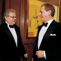 Ax with Michael B. Rothfeld '69