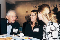 Joe Kelly '43 and Conrad Lung '72