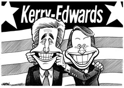 Kerry & Edwards Cartoon