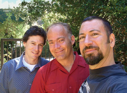 Adam Belanoff '84, Simon Black '83 and PJ Pesce '83