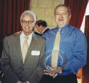 Charles J. O'Byrne '81 & Bob Berne '60