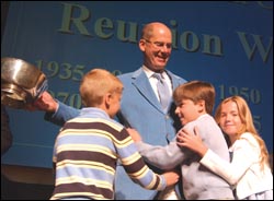 Brooks Klimley '79 and children
