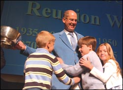 Brooks Klimley '79 and children