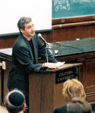 Brian Greene, a popular speaker at Dean's day in 2000, once again will explain some of the complexities of modern-day physics to a lay audience.