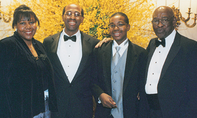 Judge Joseph A. Greenaway '78 Jr., with family