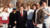 Nadler at Columbia Community Outreach in 1999.