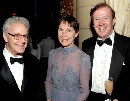 Bob Berne '60, Austin Quigley, Patricia Denison