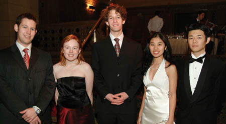 Student presenters at the John Jay awards