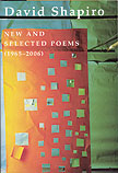 cover of David Shapiro: New and Selected Poems (1965–2006)