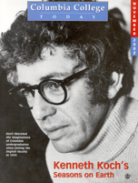 Kenneth Koch on the cover of the Nov. 2002 CCT