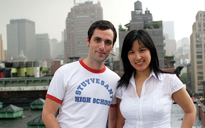 Jake Dobkin '98 and Jen Chung '98