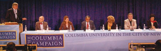Bollinger moderated a panel discussion on “What We Don’t Know”