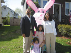 Dr. Benjamin Ortiz '92 and family