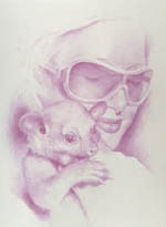 Lady with a Kinkajou: Paris [Hilton] and Babyluv