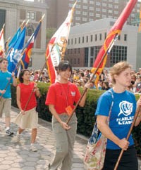 The Parade of Flags