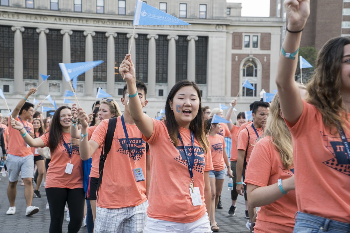 Students at Convocation