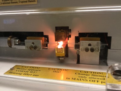 Heating and pulling micropipettes