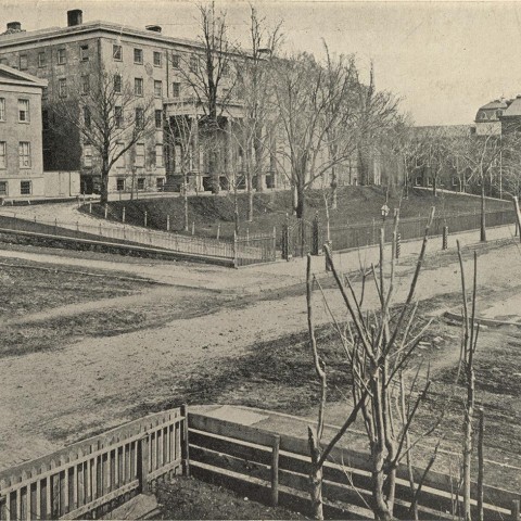 Columbia College at Madison and 50th Street. Photo: Courtesy Columbia University Archives