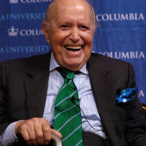 John W. Kluge CC ’37. Photo: Eileen Barroso