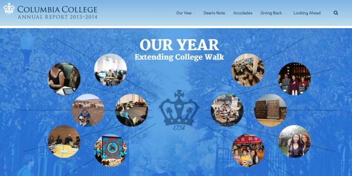 Columbia College Annual Report 2013-2014